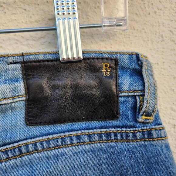 R13 Boy Skinny Jeans Jasper Stretch - Picture 9 of 13